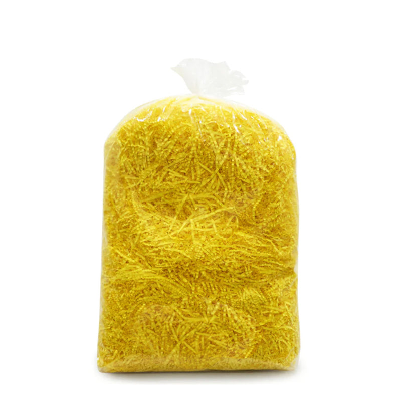 Paper Shred Crinkle Filler - Bright Yellow - 1KG