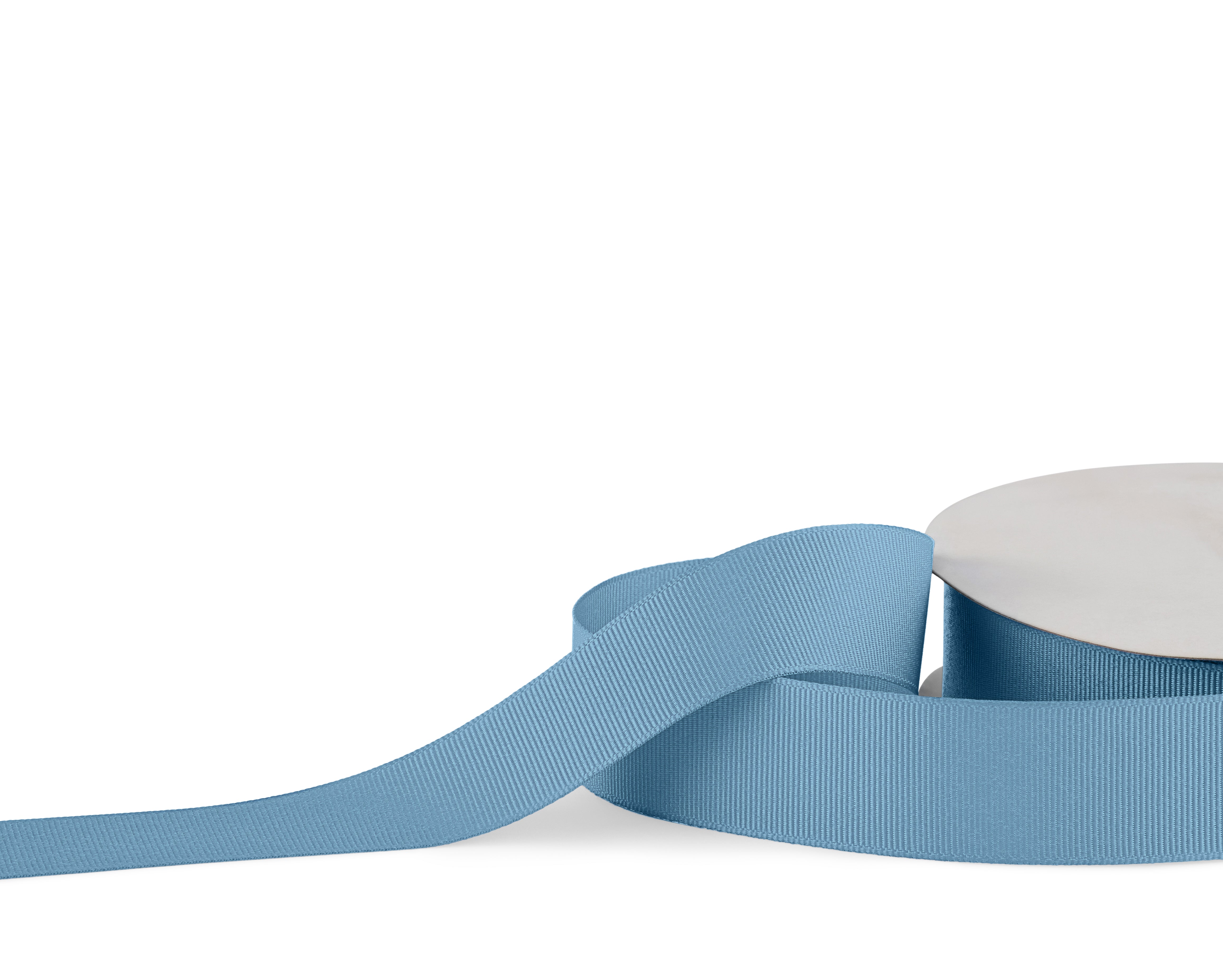 Premium Grosgrain Ribbon 25mm x 30m - Soft Blue