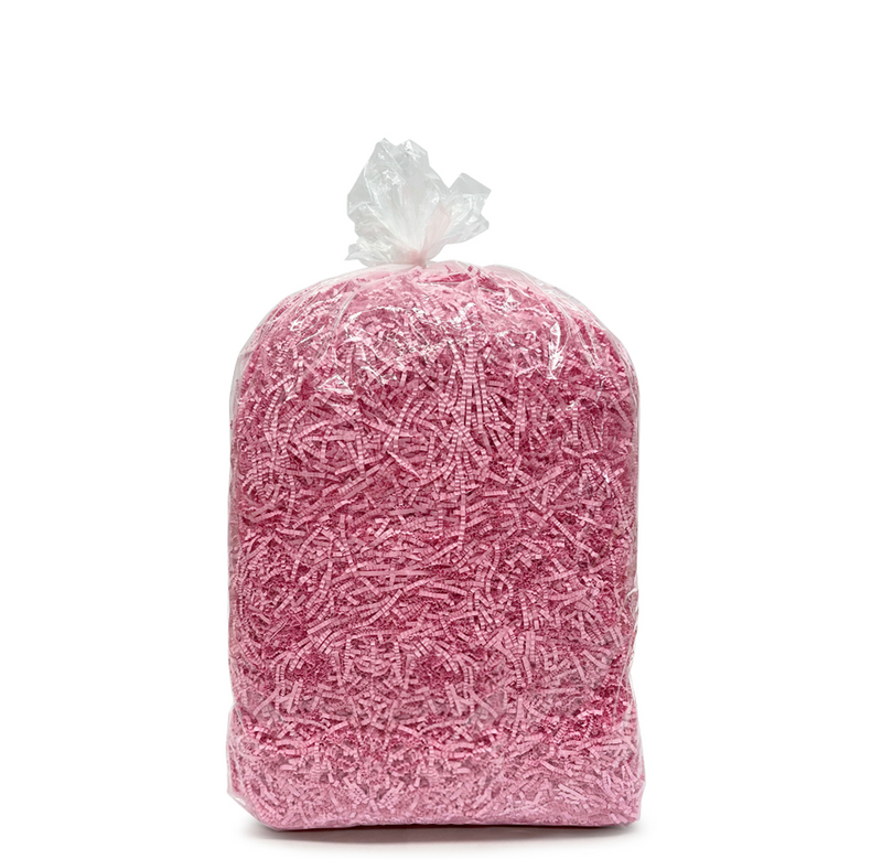 Paper Shred Crinkle Filler - Baby Pink - 1KG