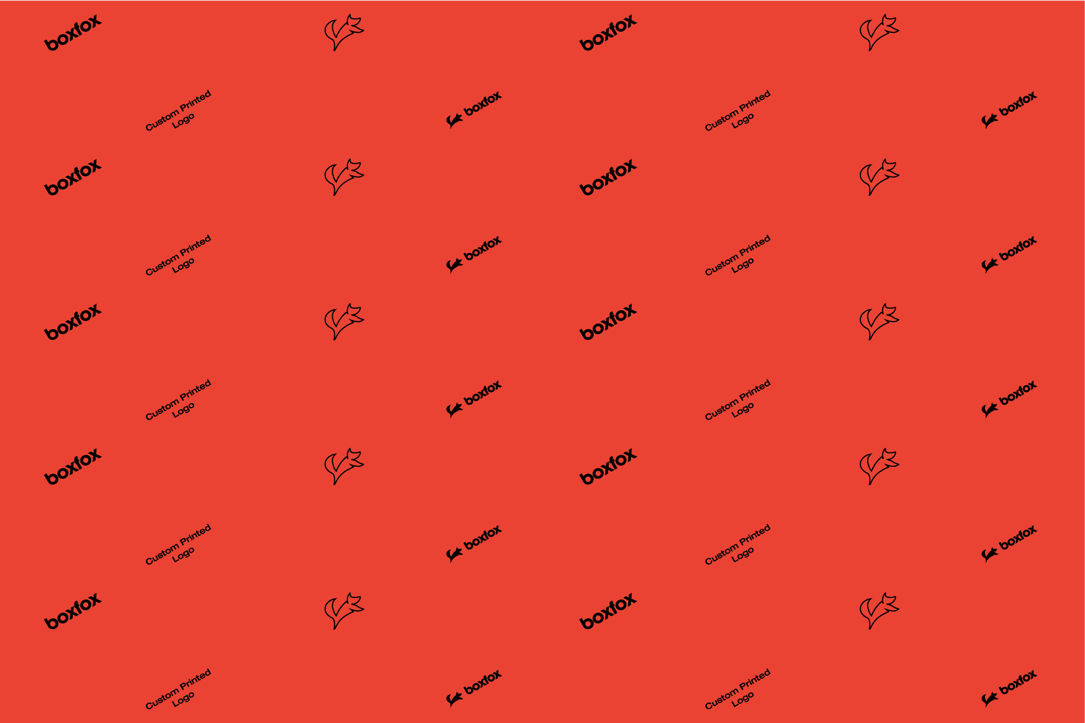 Custom Branded Tissue Paper 500 x 750mm 17gsm - Red