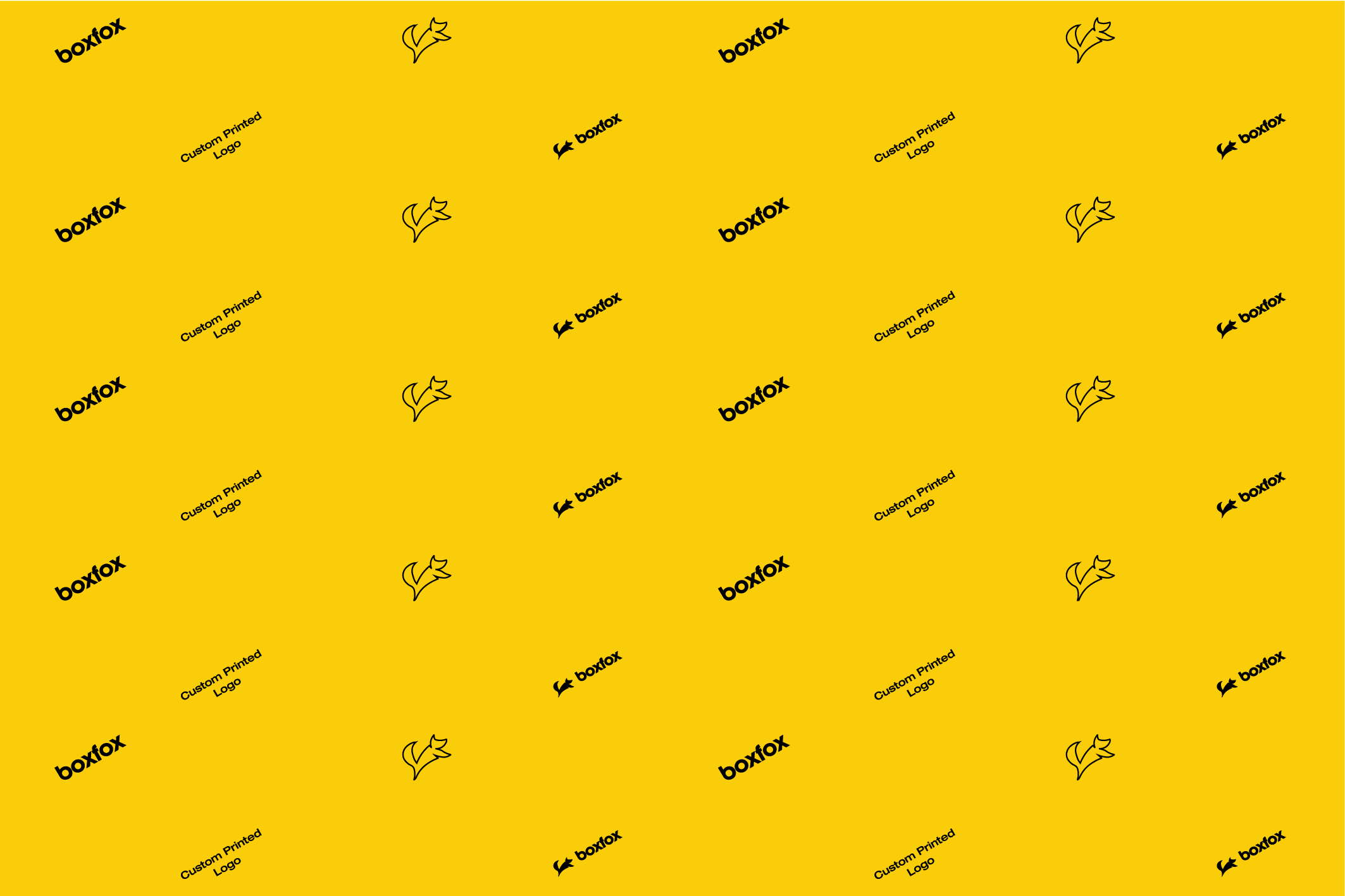Custom Branded Tissue Paper 500 X 750mm 17gsm - Yellow (480 Sheets)