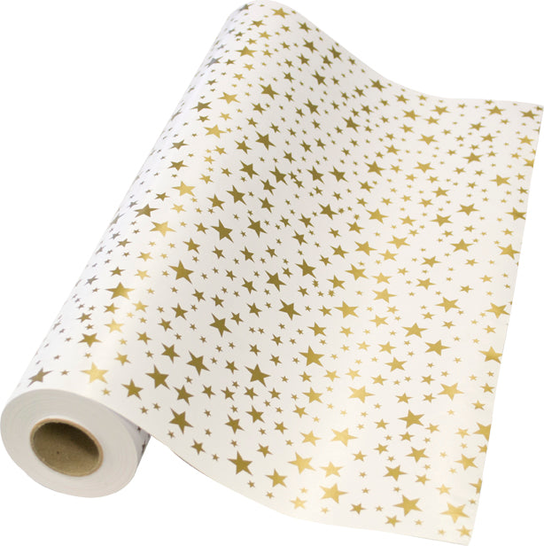 Rainbow Gold Star Paper 80GSM 38MM 500MM X 60M