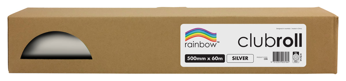 Rainbow White Paper 80GSM 38MM 500MM X 60M