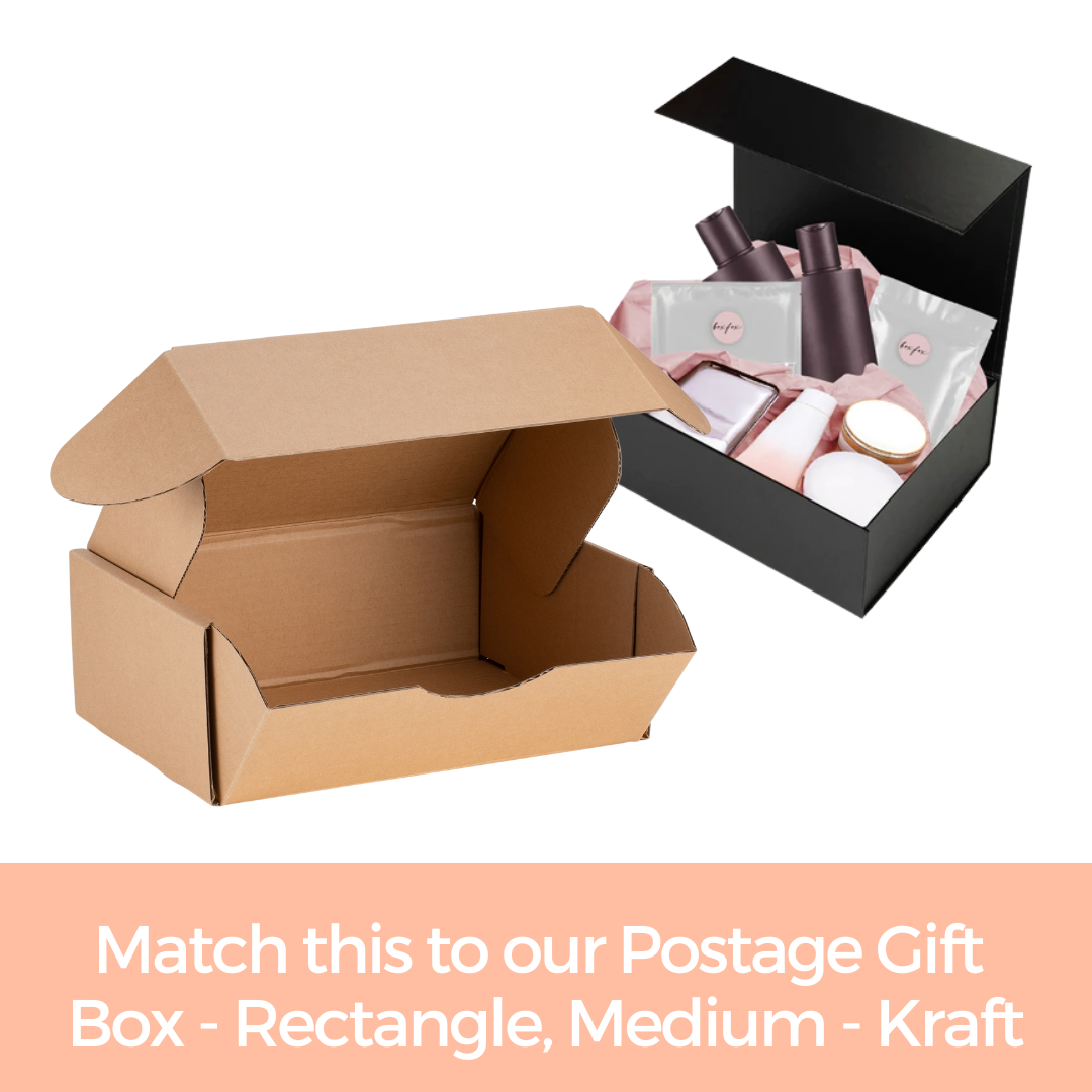 Hamper Box - Rectangle, Magnetic Closure Small, Matt Black Custom Print