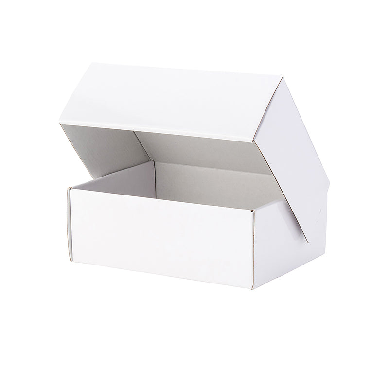 12 Macaron Gift Shipper  Box - Gloss White - Sample