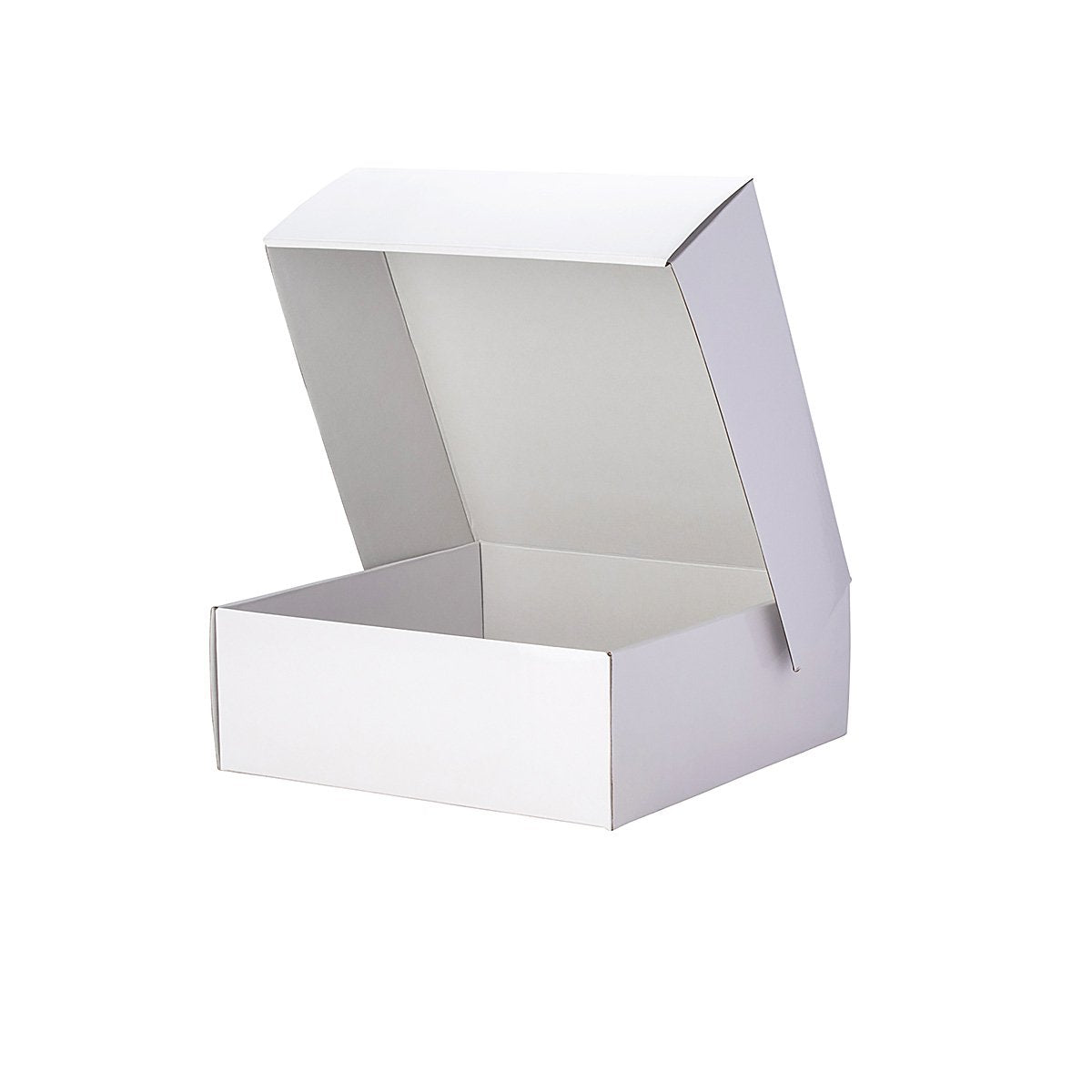 Cake Gift Shipper Box - Square - Gloss White - Sample