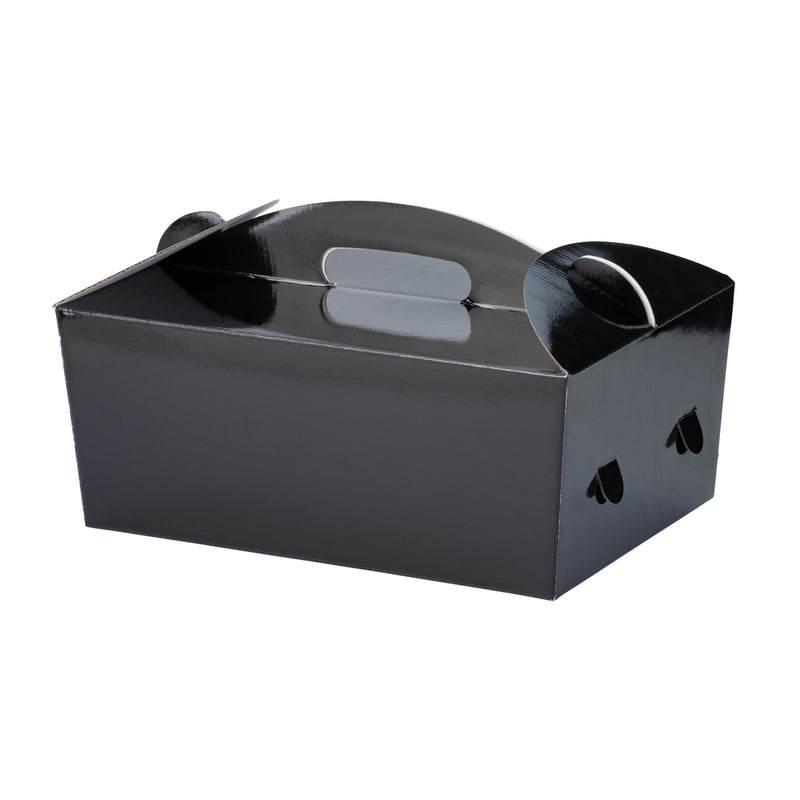 Catering Hamper Carry Box - Deep Large - Gloss Black