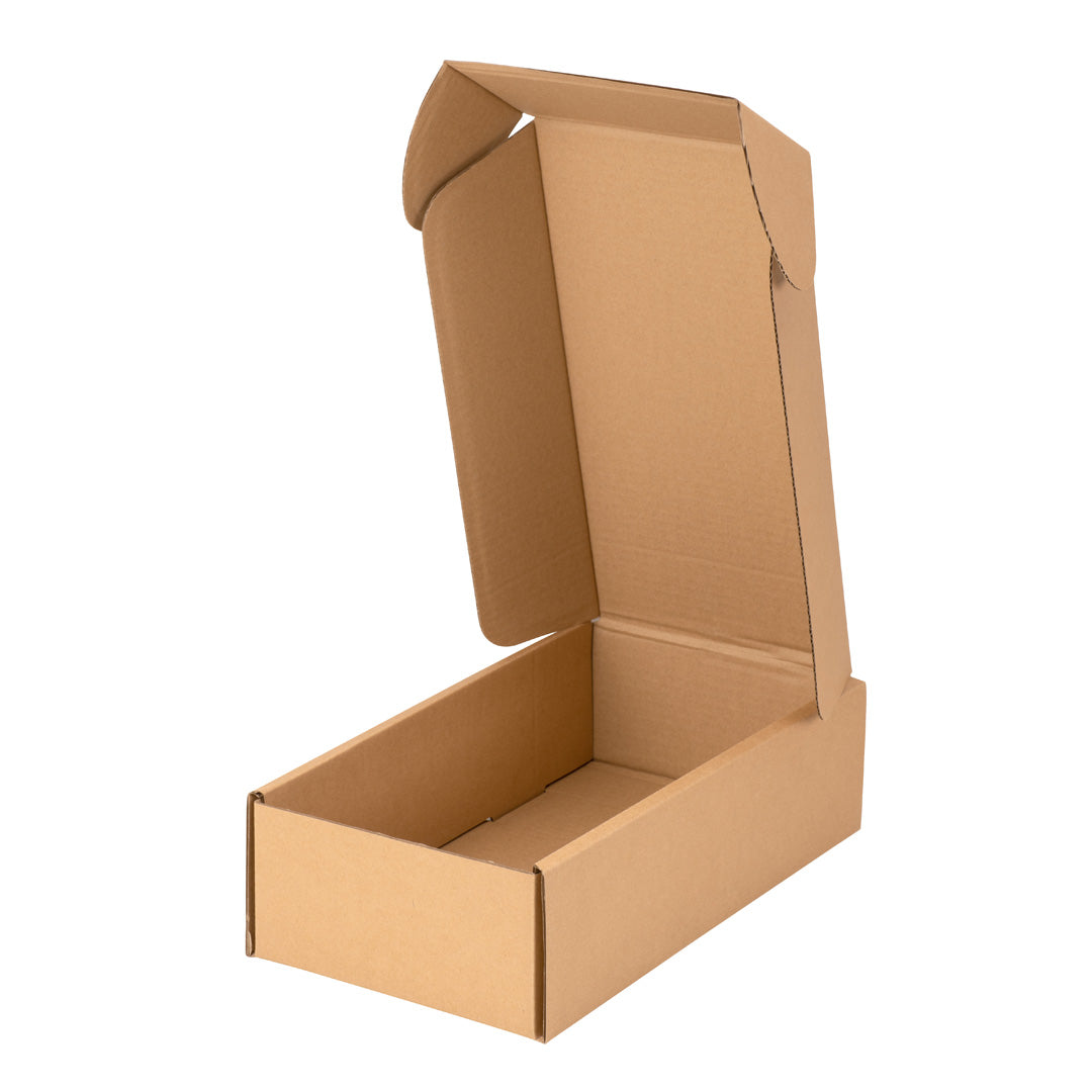 2 Bottle Shipper Box - Kraft - Sample