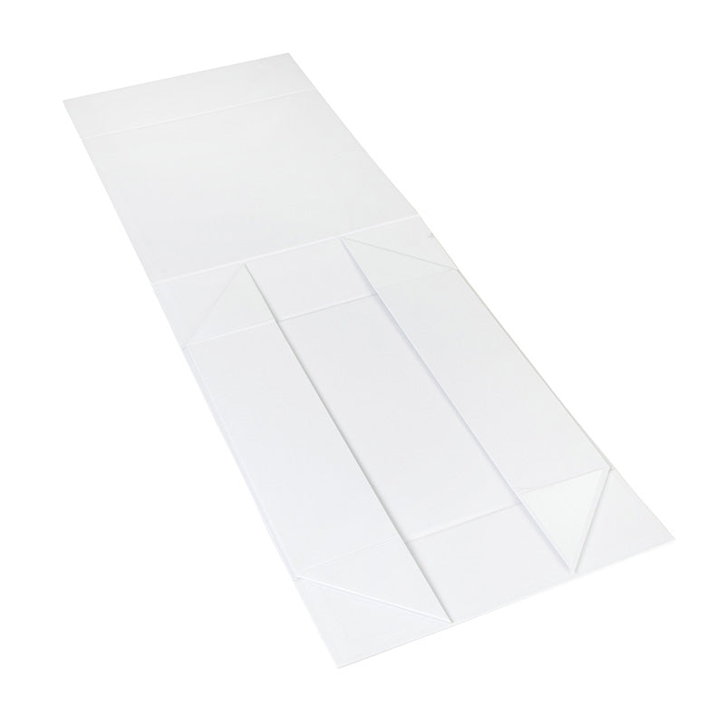 Gift Box Square Slim - Magnetic Closure Small, Matt White Custom Print
