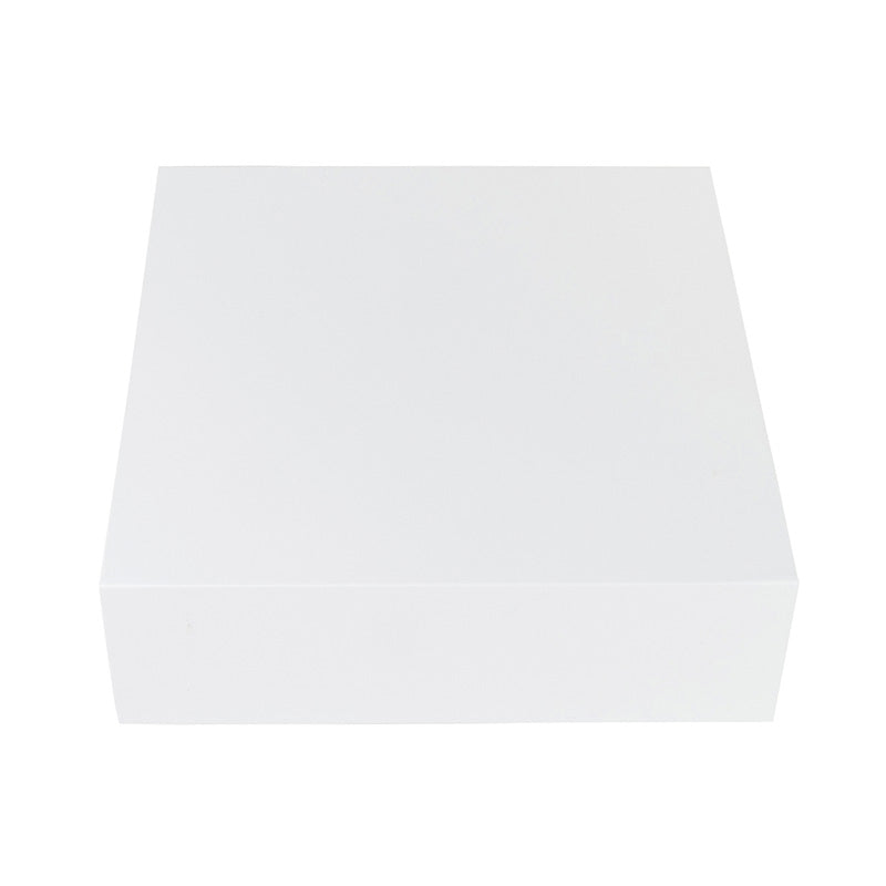 Gift Box Square Slim - Magnetic Closure Small, Matt White Custom Print