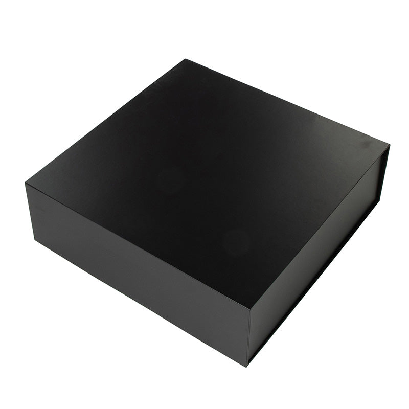 Gift Box Square Slim - Magnetic Closure Medium, Matt Black