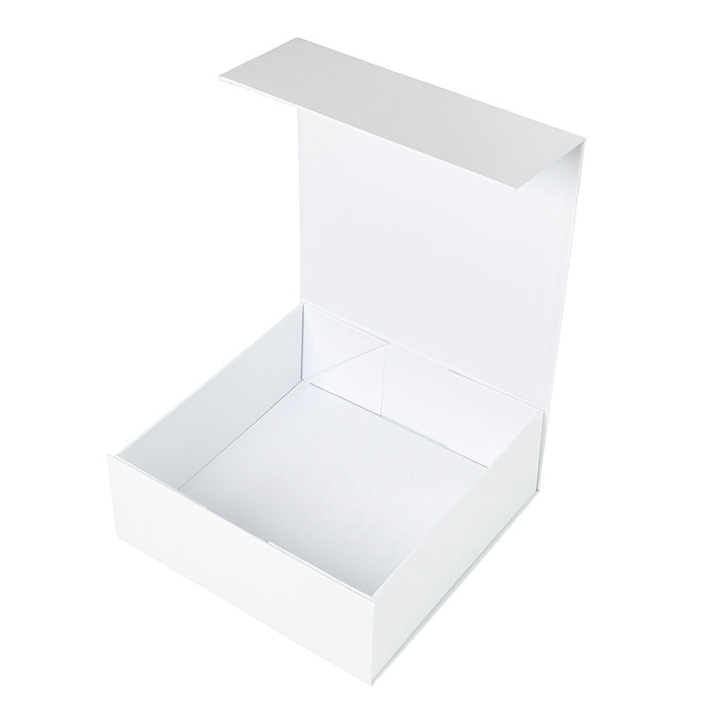 Gift Box Square Slim - Magnetic Closure Small, Matt White - Sample