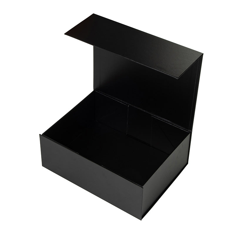 Hamper Box - Rectangle, Magnetic Closure Small, Matt Black
