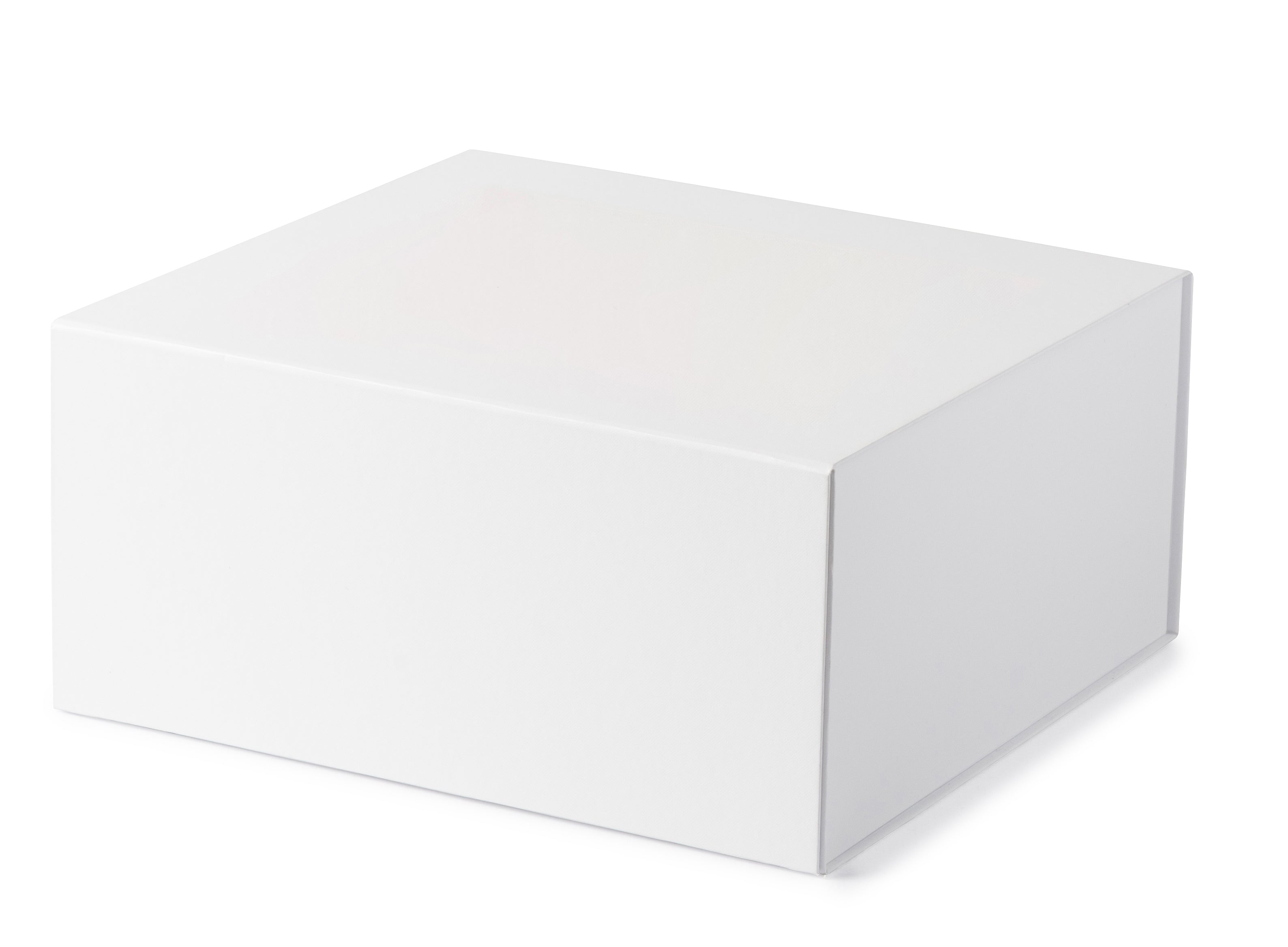 Hamilton Case Box 3 - Matt White Emboss Magnetic Closure - Sample