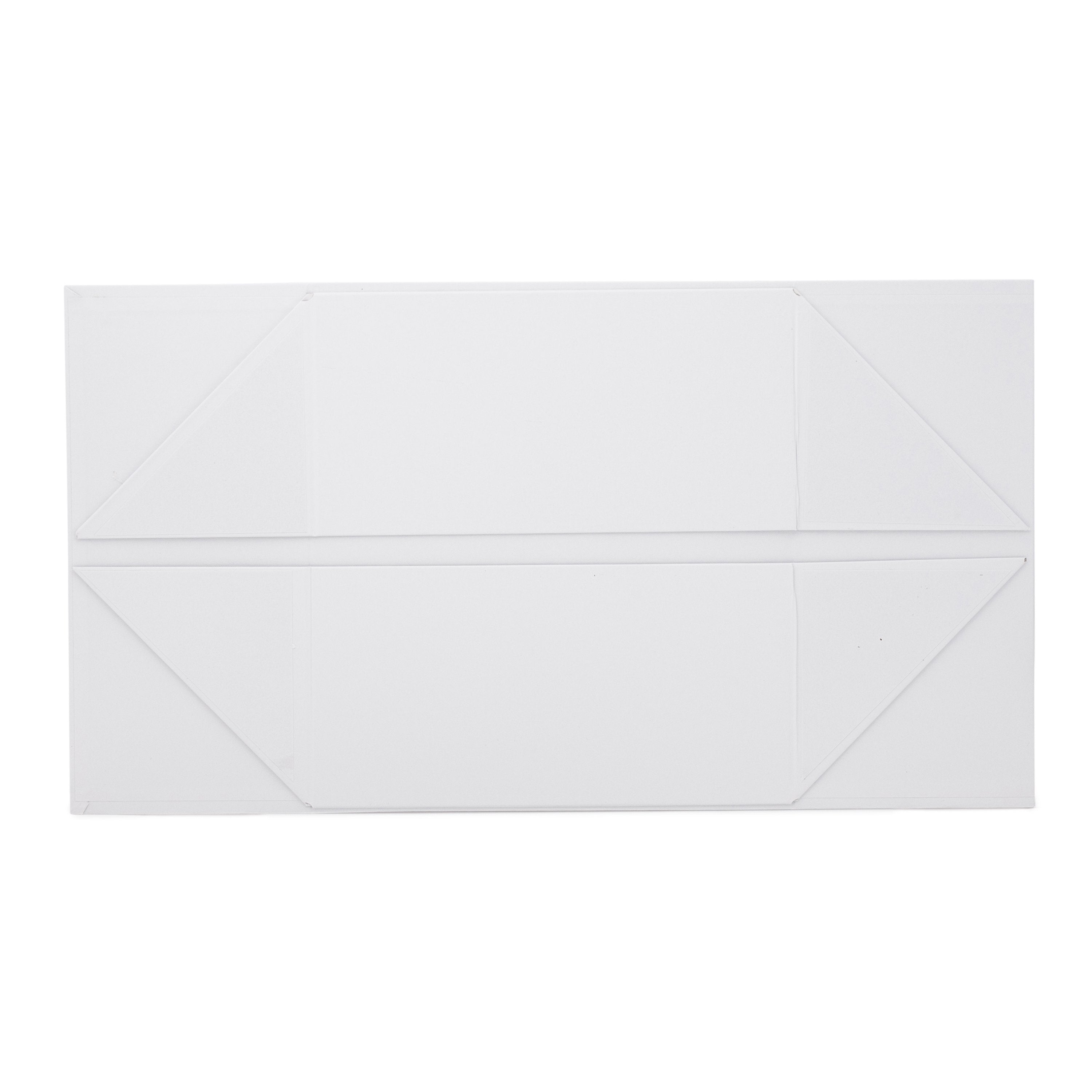 Hamilton Case Box 3 - Matt White Emboss Magnetic Closure Custom Print