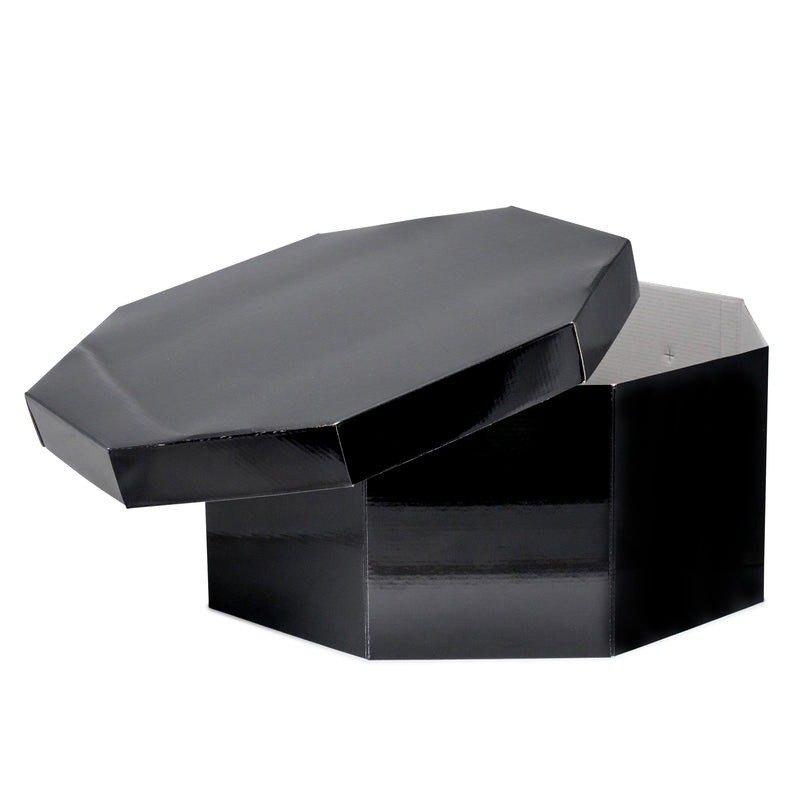 Large Hat Box - Gloss Black