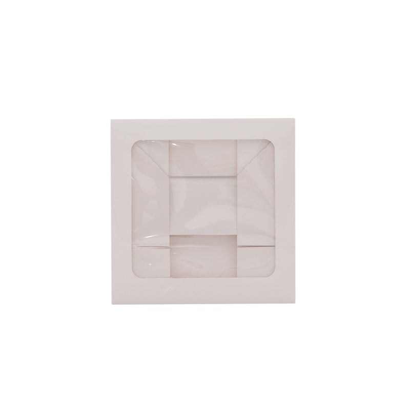 Medium Macaron Box - Gloss White - Sample