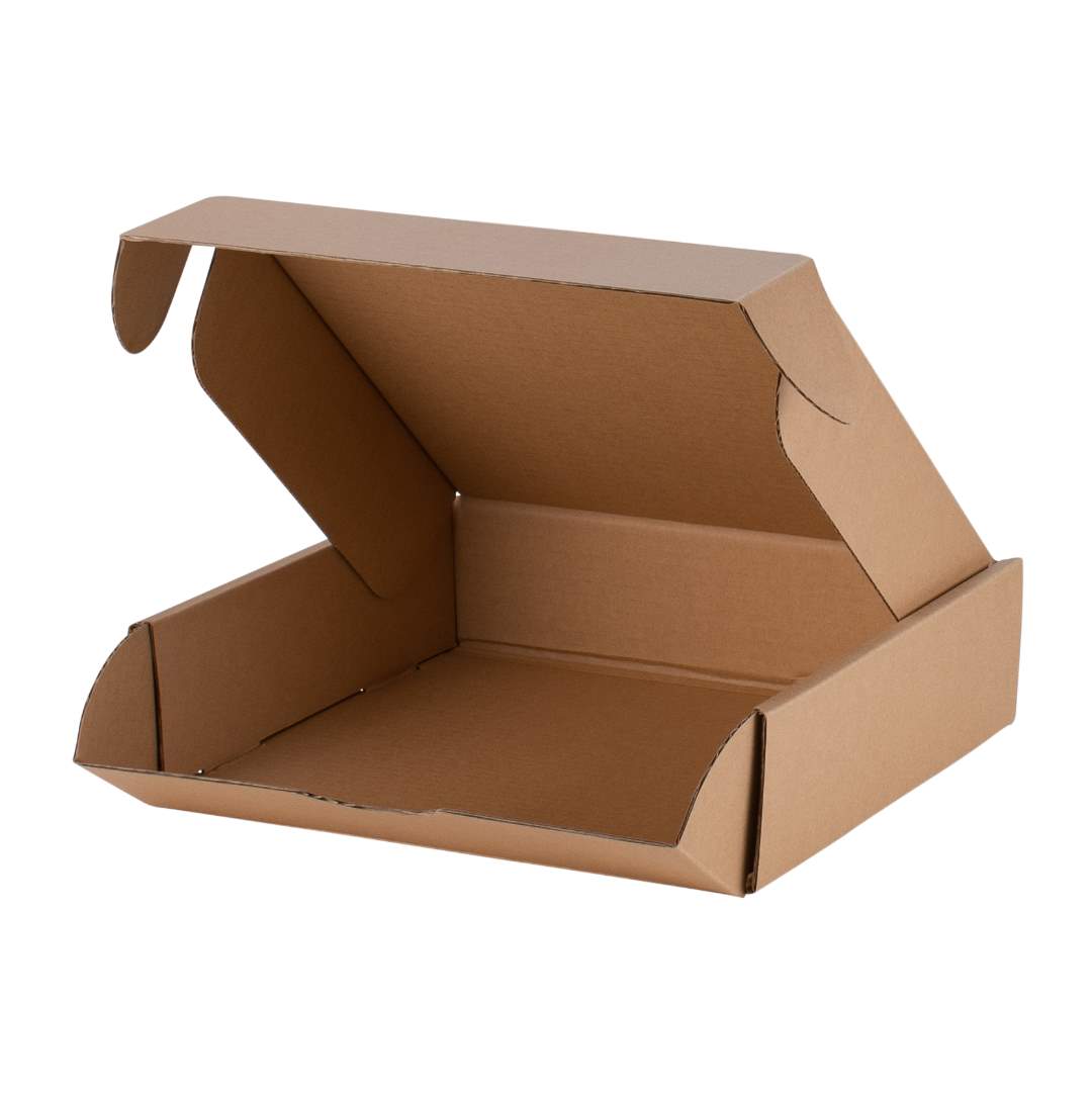 Postage Gift Box - Square, Slim, Small - Kraft - Sample