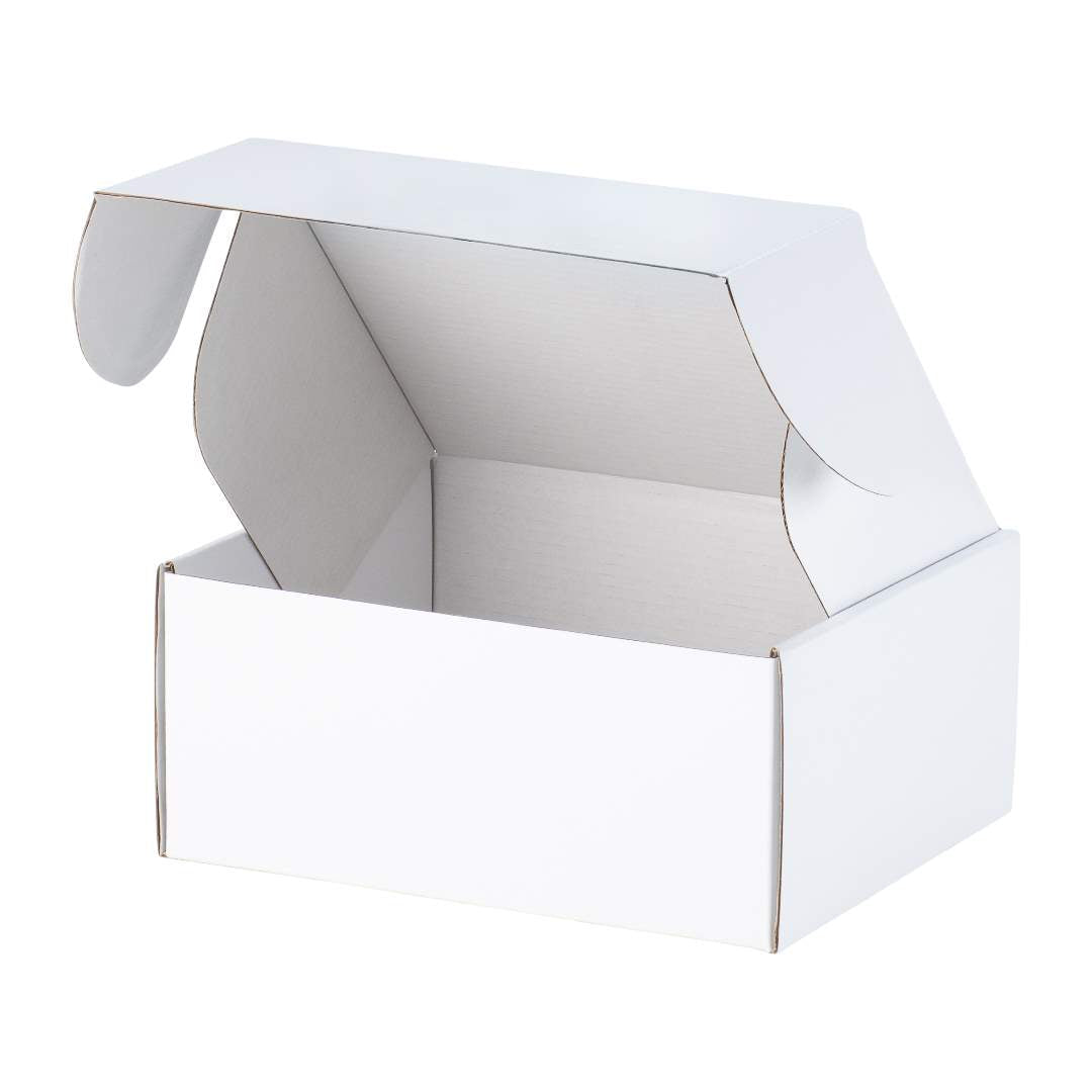 Gift Shipper Box - Small Rectangle - Gloss White - Sample