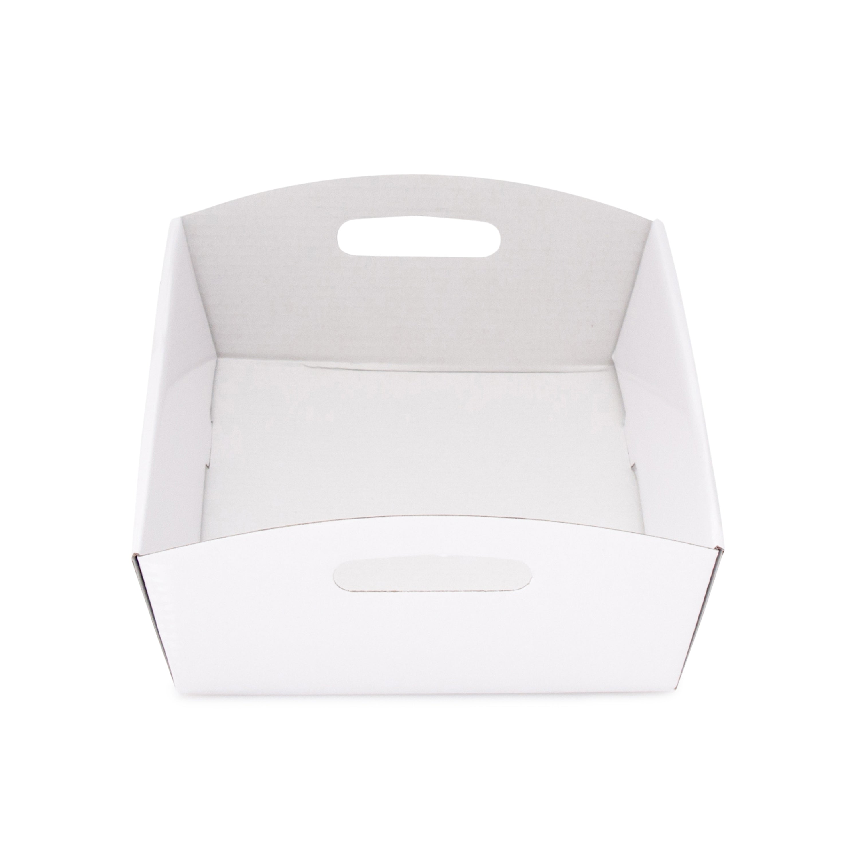 Small Hamper Tray - Gloss White - Sample