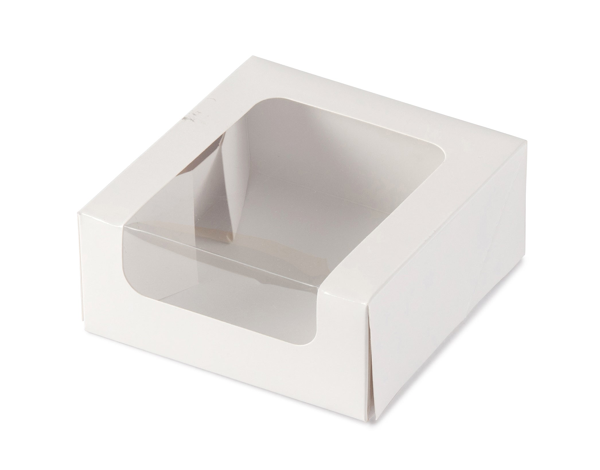 Small Macaron Box - Gloss White - Sample