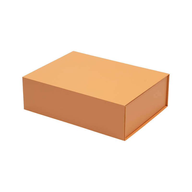 Hamilton Case Box 1 - Matt Pastel Peach Emboss Magnetic Closure