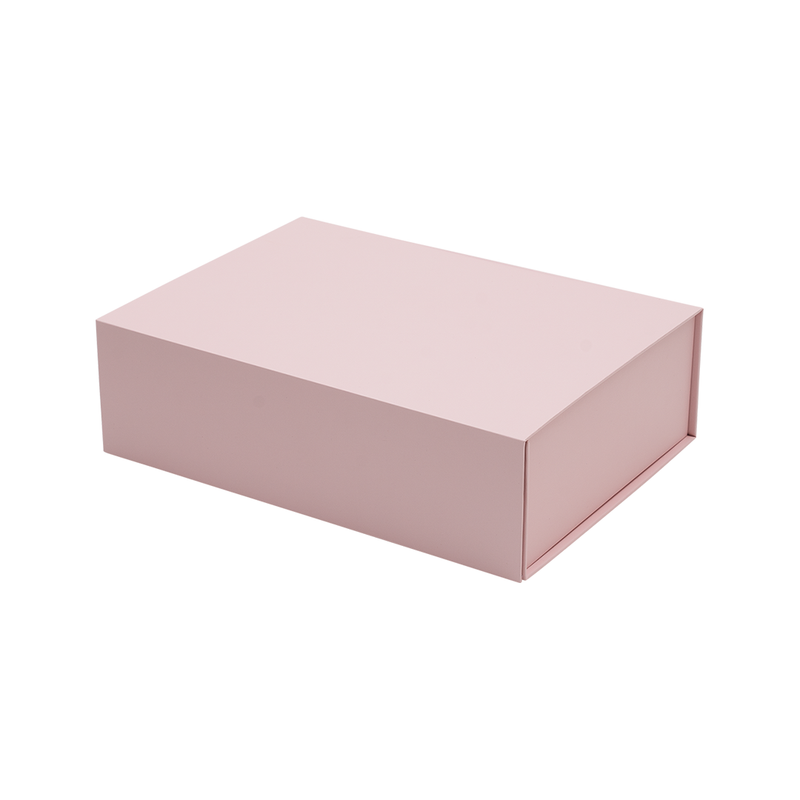 Hamilton Case Box 1 - Matt Pastel Pink Emboss Magnetic Closure - Sample