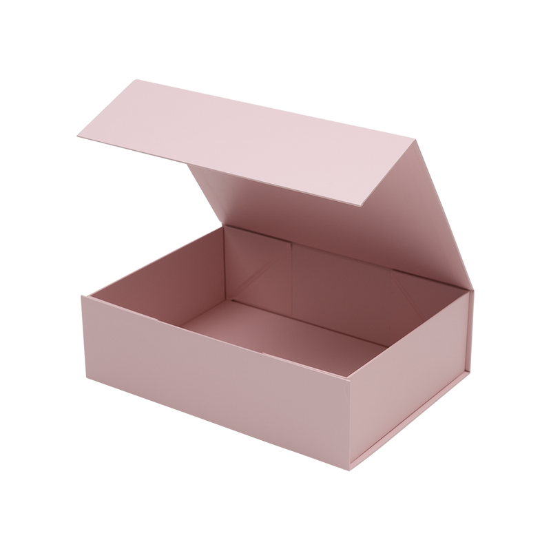 Hamilton Case Box 1 - Matt Pastel Pink Emboss Magnetic Closure - Sample