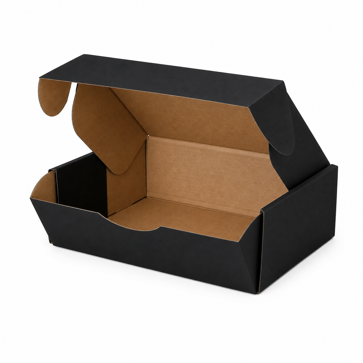 Postage Shipper Box – Hamilton 1 Rectangle - Matt Black