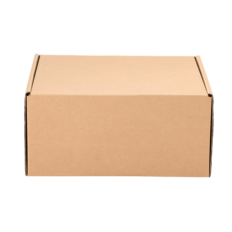 Postage Shipper Box – Hamilton 3 Rectangle - Kraft - Sample