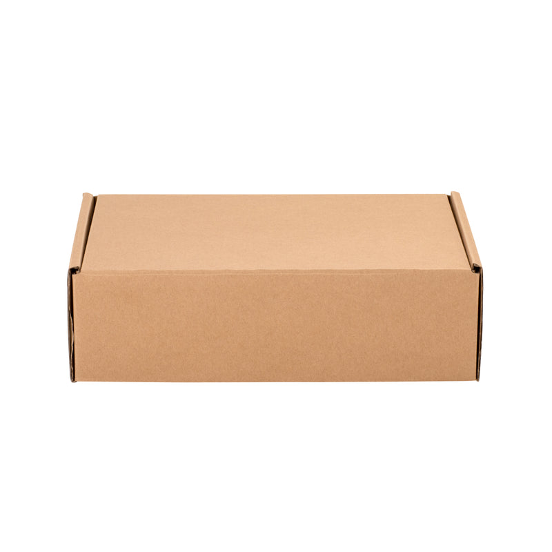 Postage Shipper Box – Hamilton 1 Rectangle - Kraft - Sample