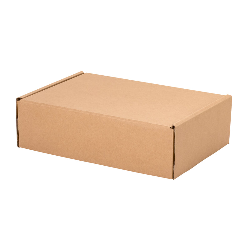 Postage Shipper Box – Hamilton 1 Rectangle - Kraft - Sample