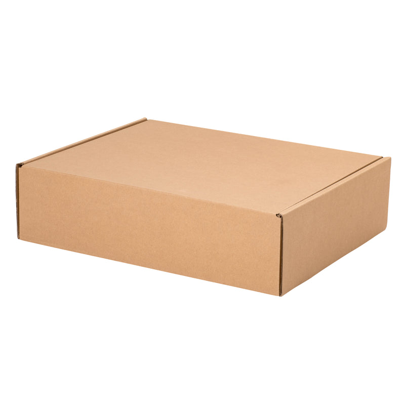 Postage Shipper Box – Hamilton 2 Rectangle - Kraft - Sample