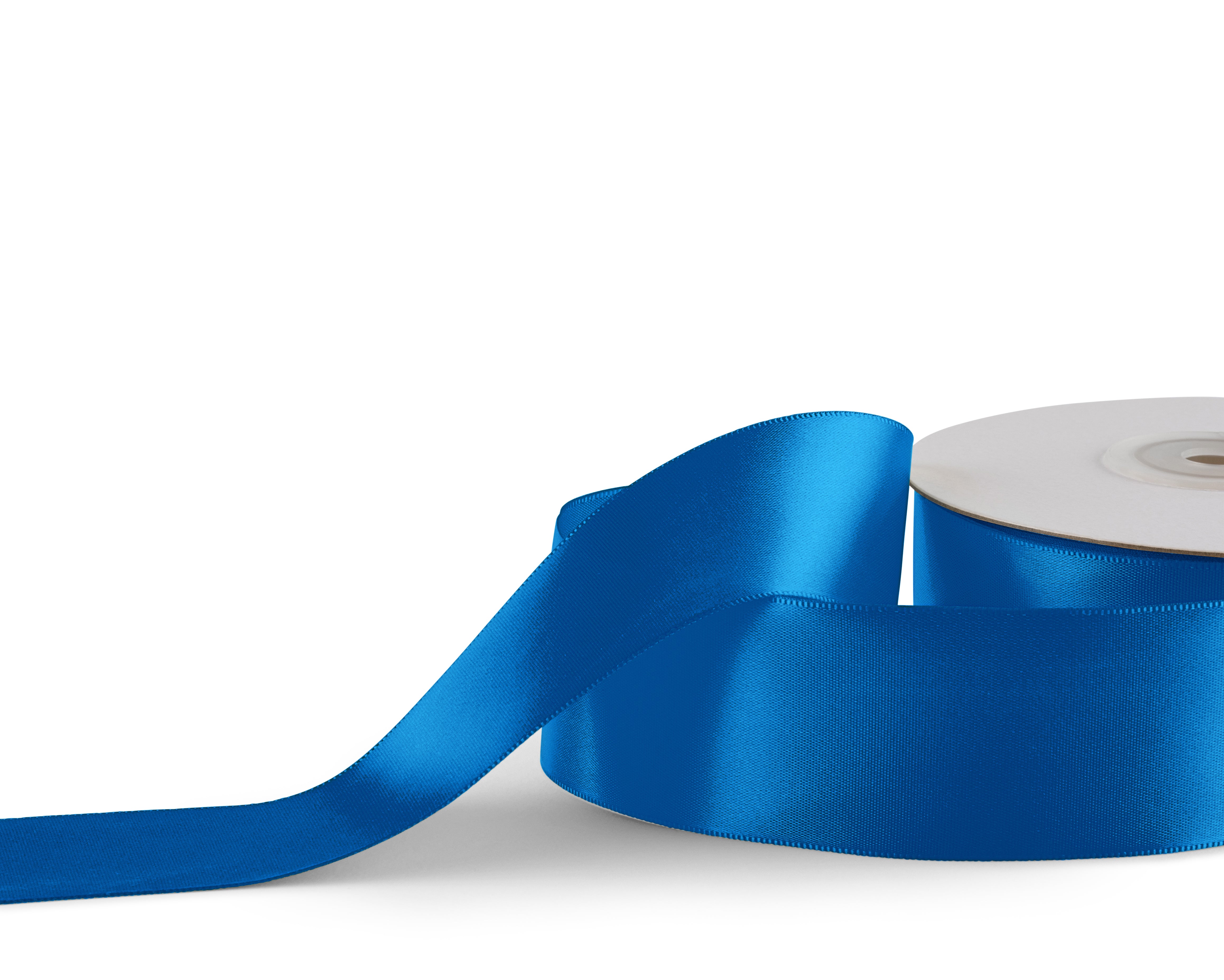 Premium single faced Satin Ribbon 38mm x 30m - Pale Blue