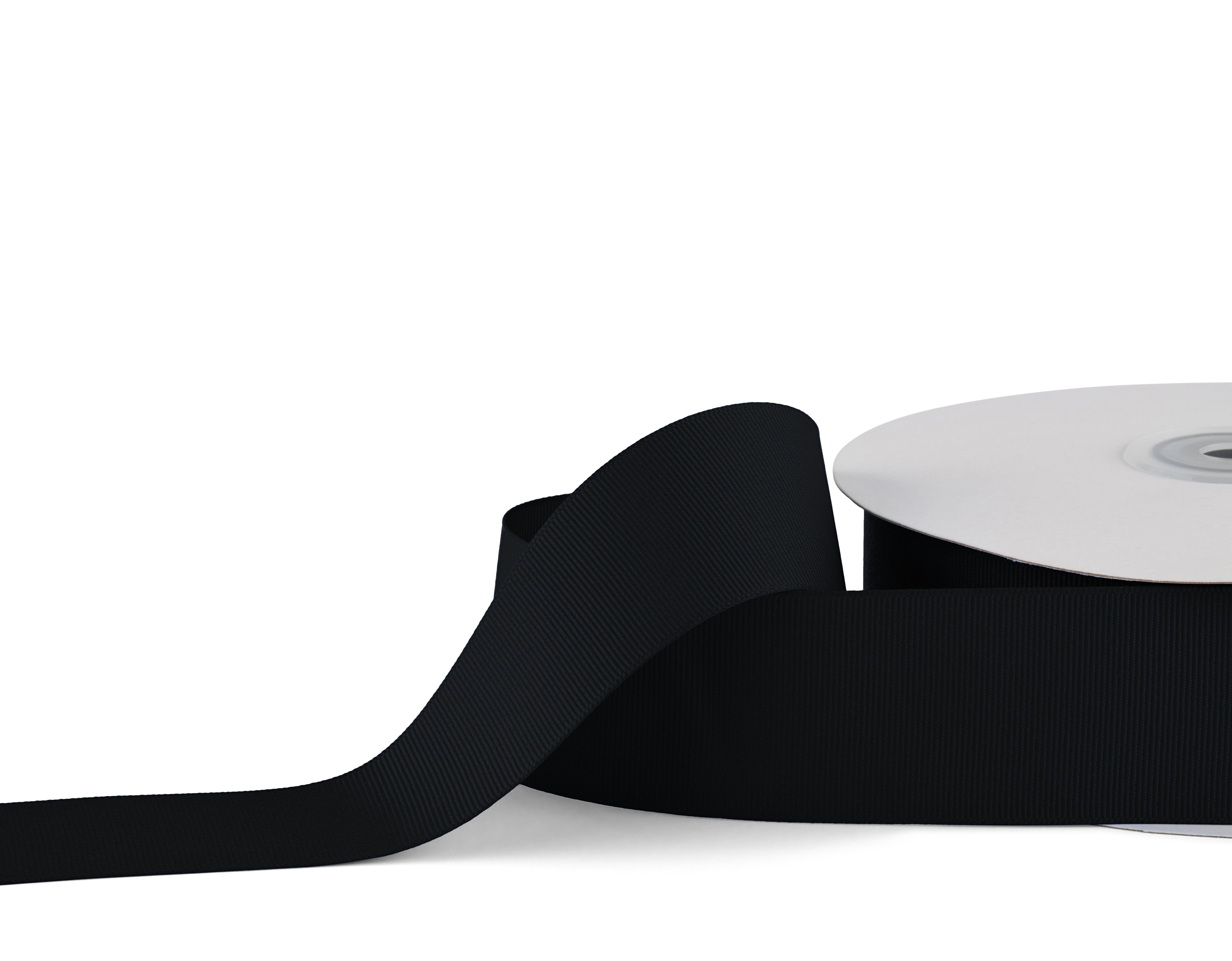 Premium Grosgrain Ribbon 38mm x 30m - Black