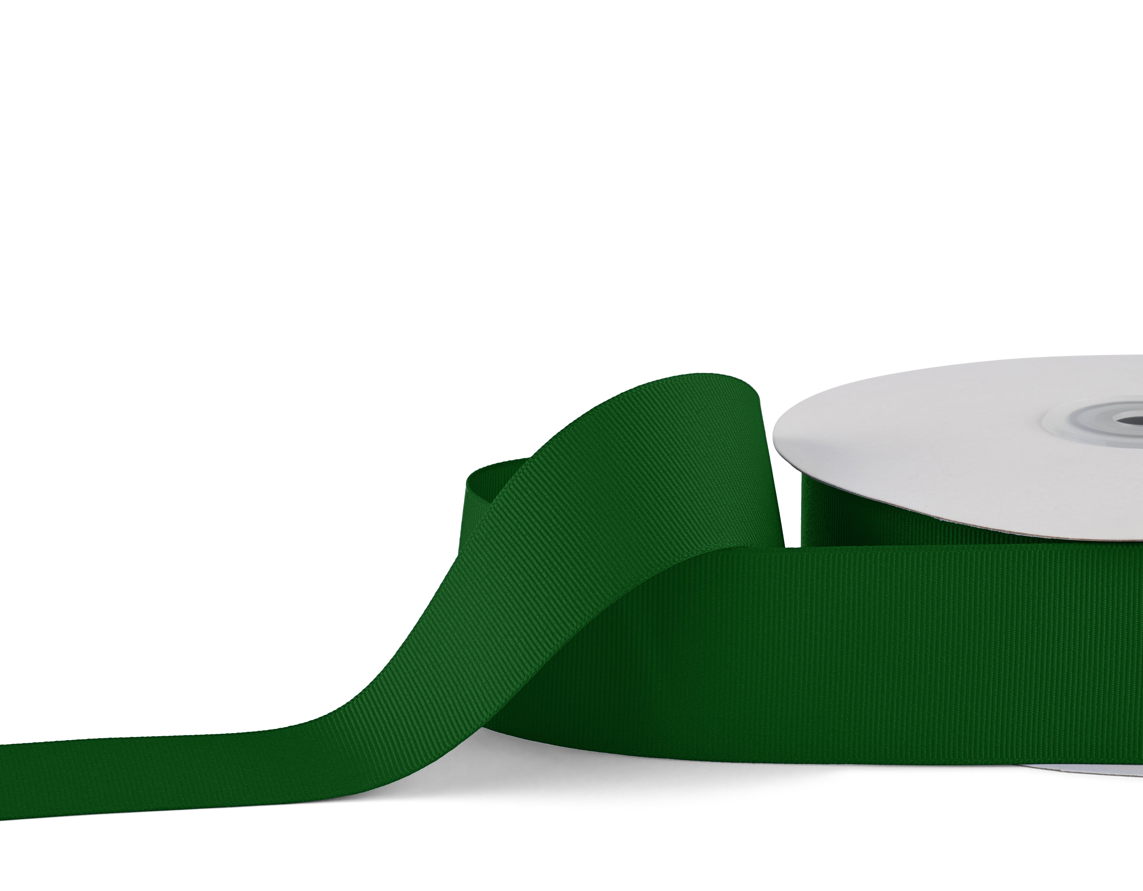 Premium Grosgrain Ribbon 38mm x 30m - Emerald Green
