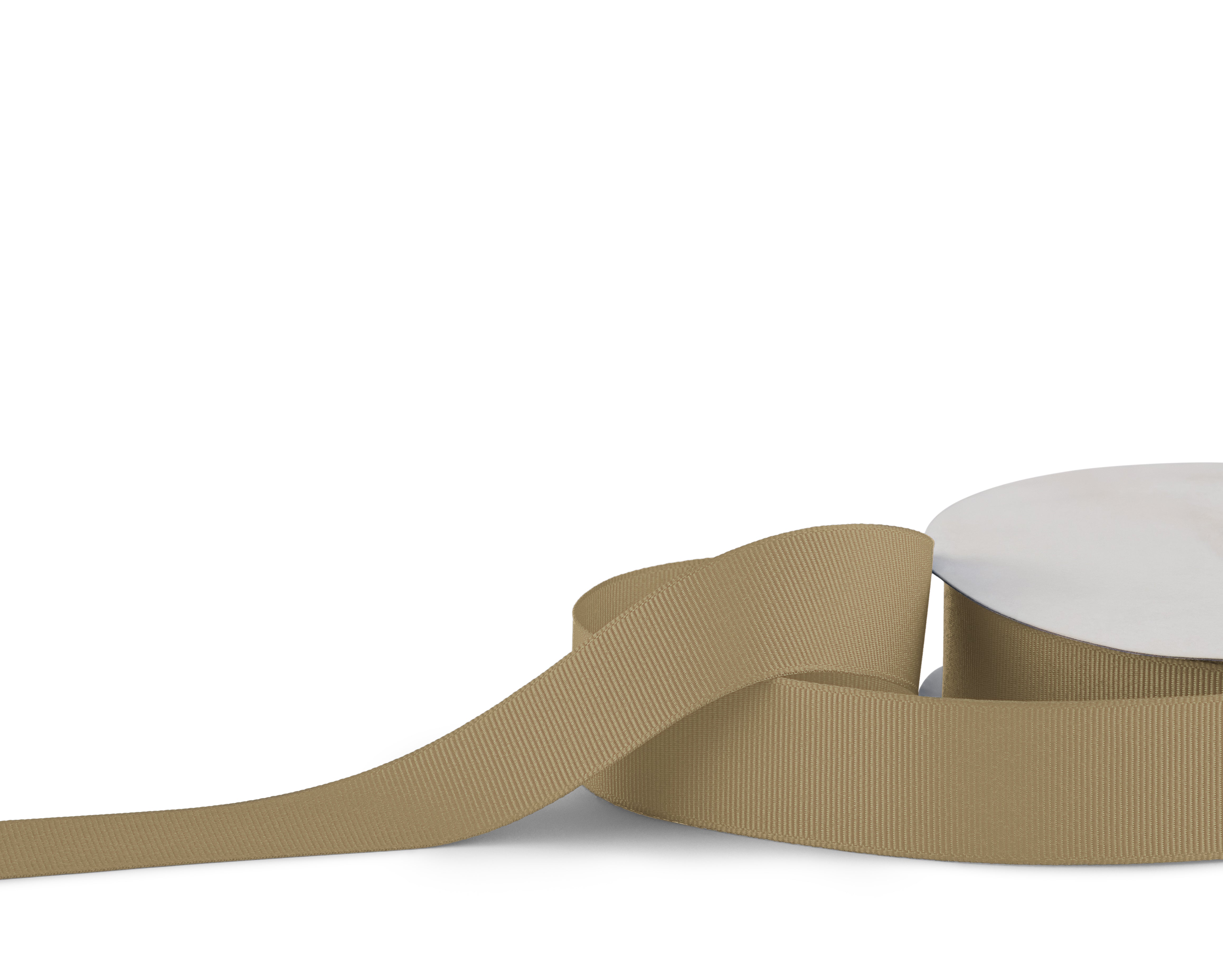 Premium Grosgrain Ribbon 25mm x 30m - Natural