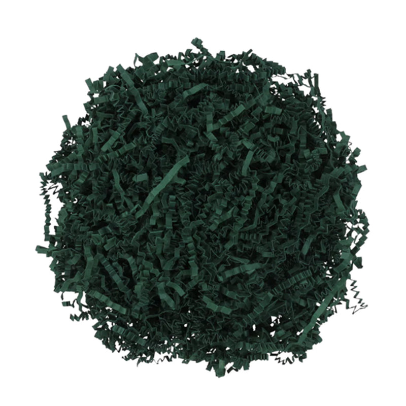 Paper Shred Crinkle Filler - Hunter Green - 1KG