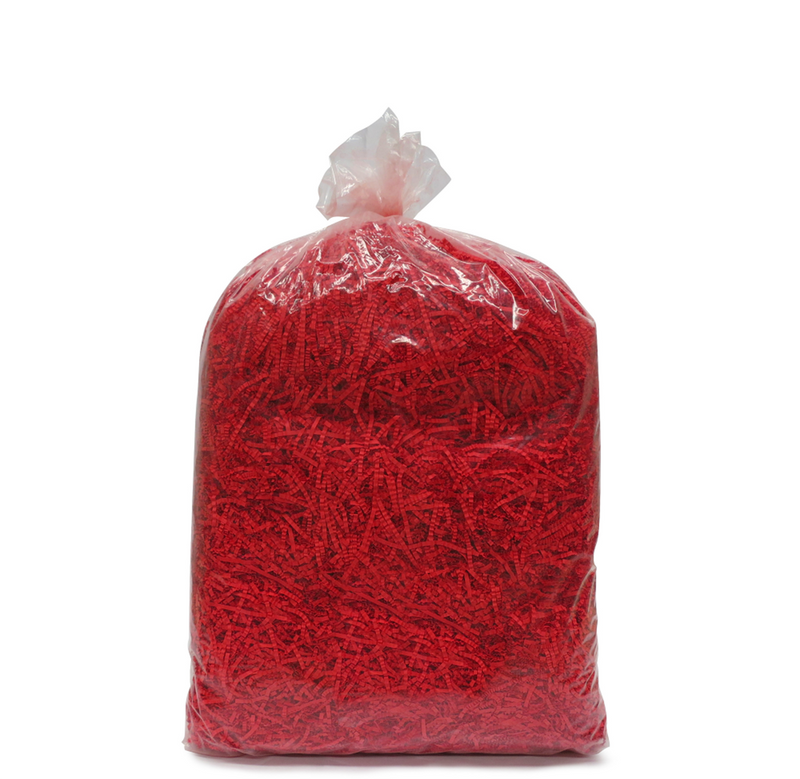 Paper Shred Crinkle Filler - Red - 1KG