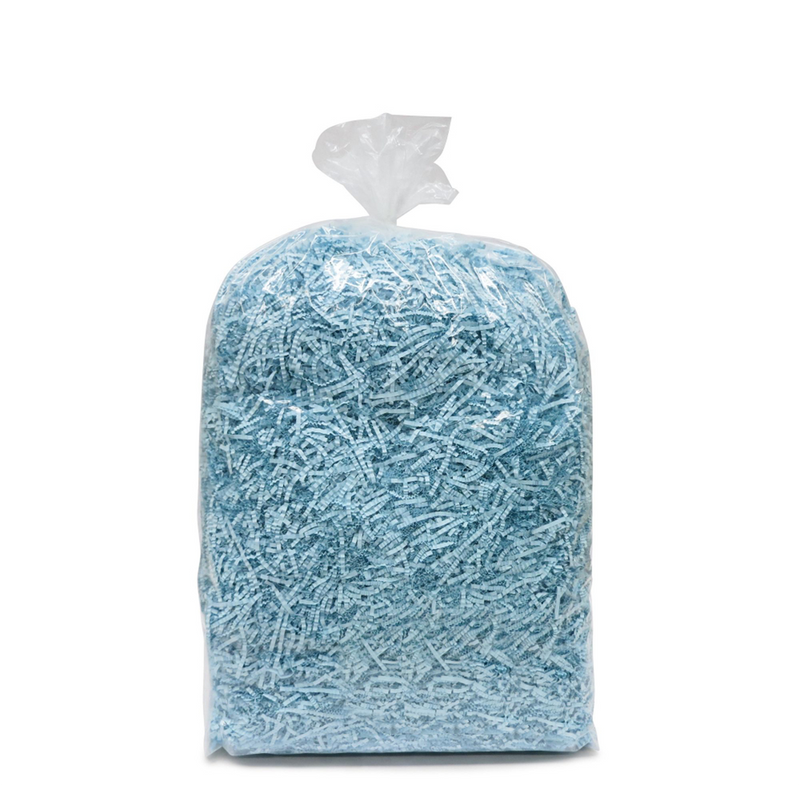 Paper Shred Crinkle Filler - Baby Blue - 1KG