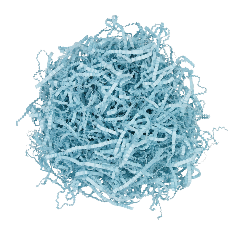Paper Shred Crinkle Filler - Baby Blue - 1KG