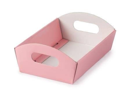 Mini Hamper Tray - Gloss Baby Pink