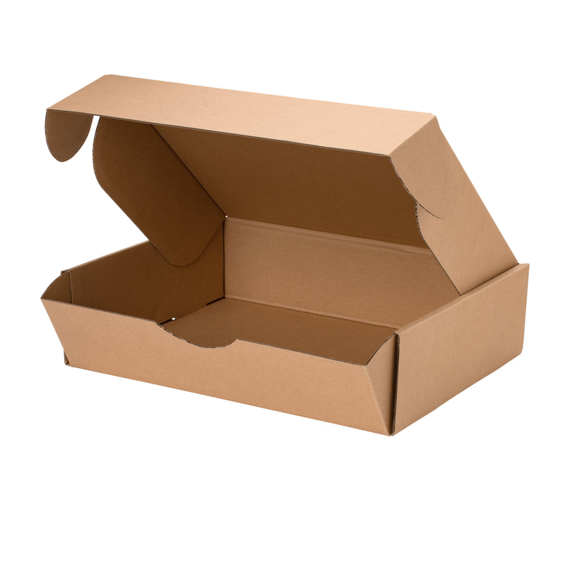 Postage Shipper Box – Hamilton 2 Rectangle - Kraft - Sample