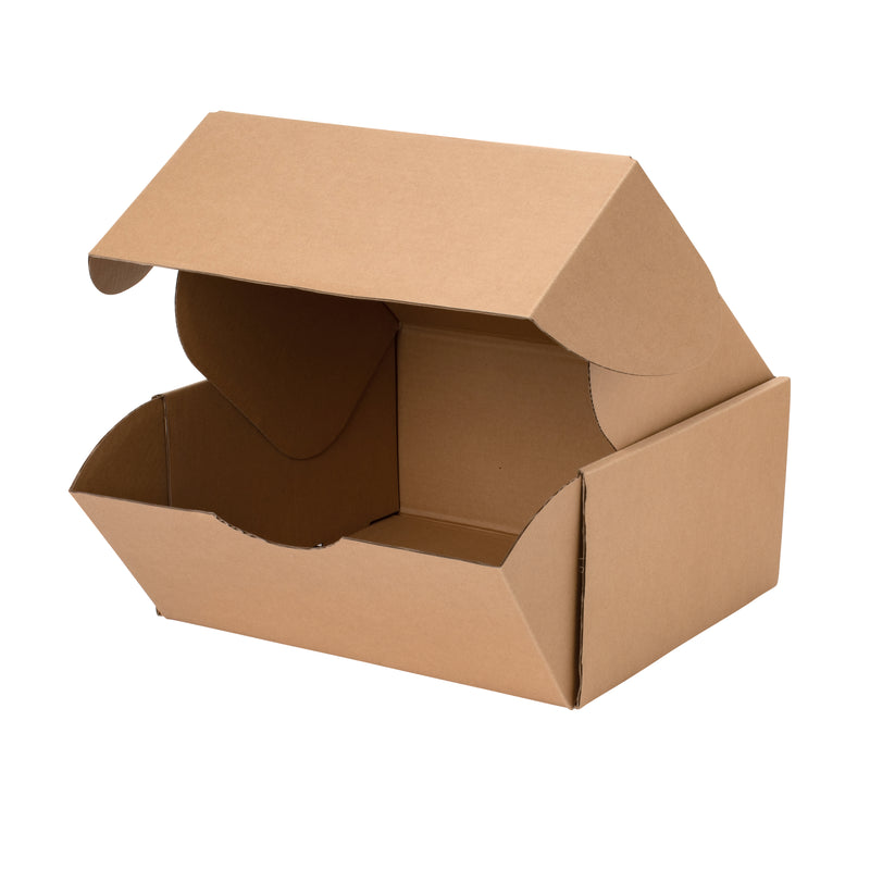 Postage Shipper Box – Hamilton 3 Rectangle - Kraft - Sample