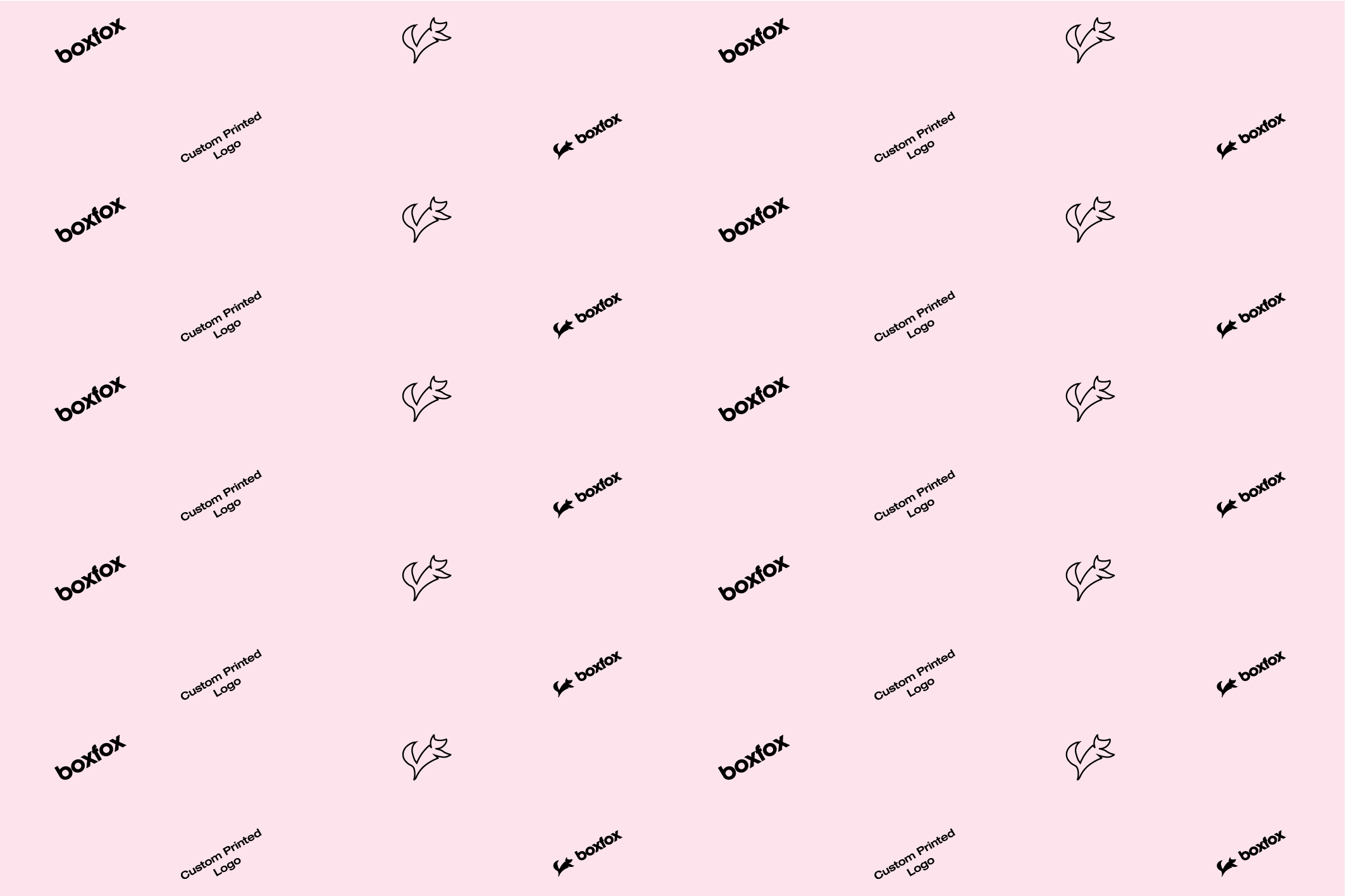 Custom Branded Tissue Paper 500 x 750mm 17gsm - Baby Pink ( 480 Sheets )