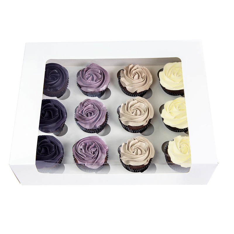 24 Mini Cupcake Box L’Artisan - Gloss White - Sample