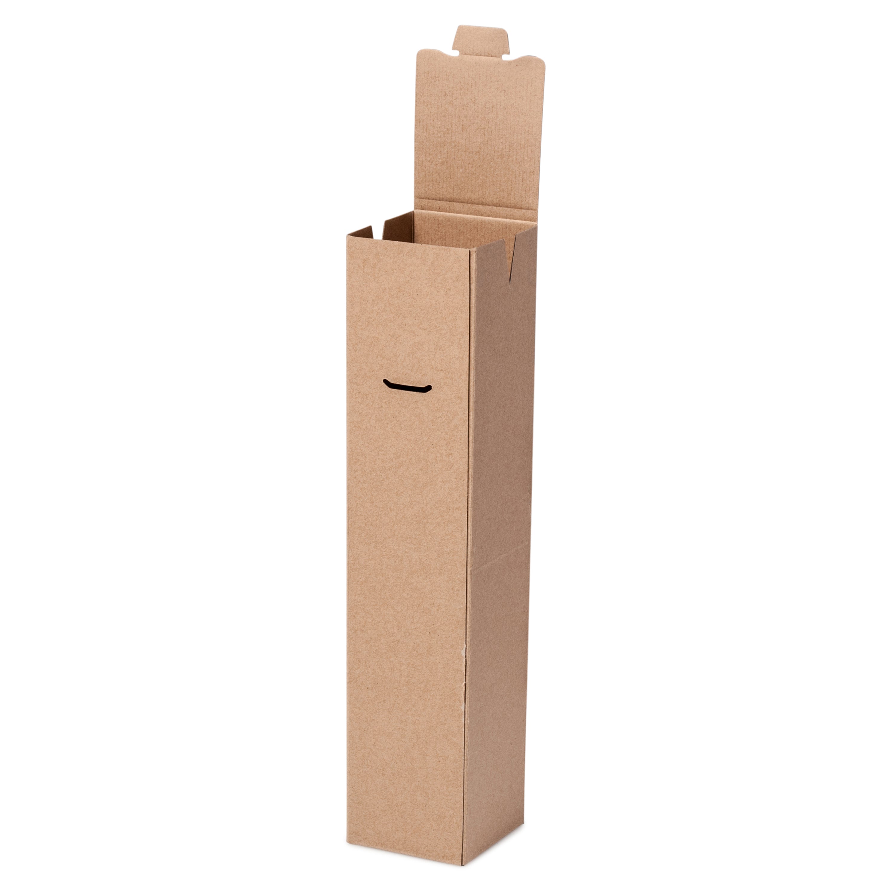 1 Bottle Gable Top Wine Box - Kraft