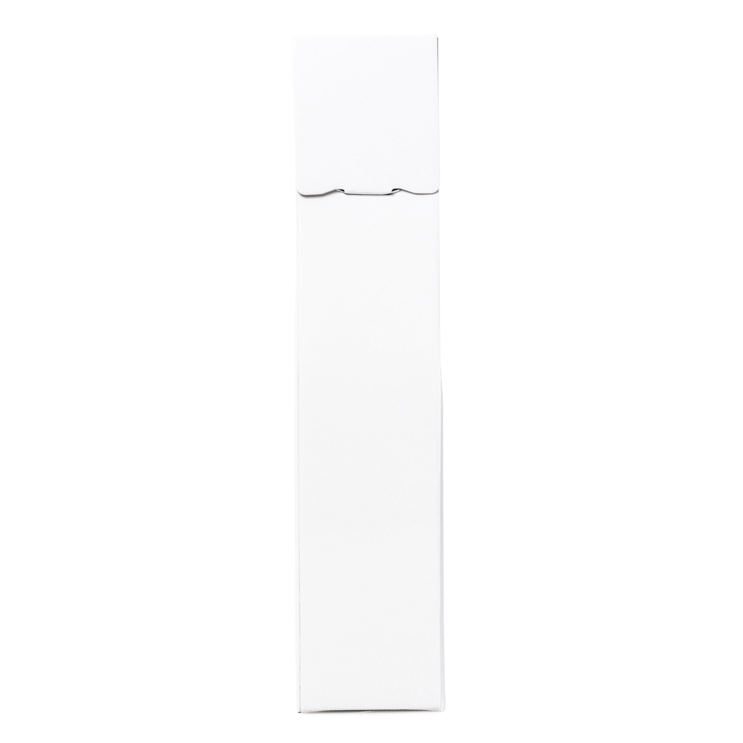 1 Bottle Gable Top Wine Box - Gloss White