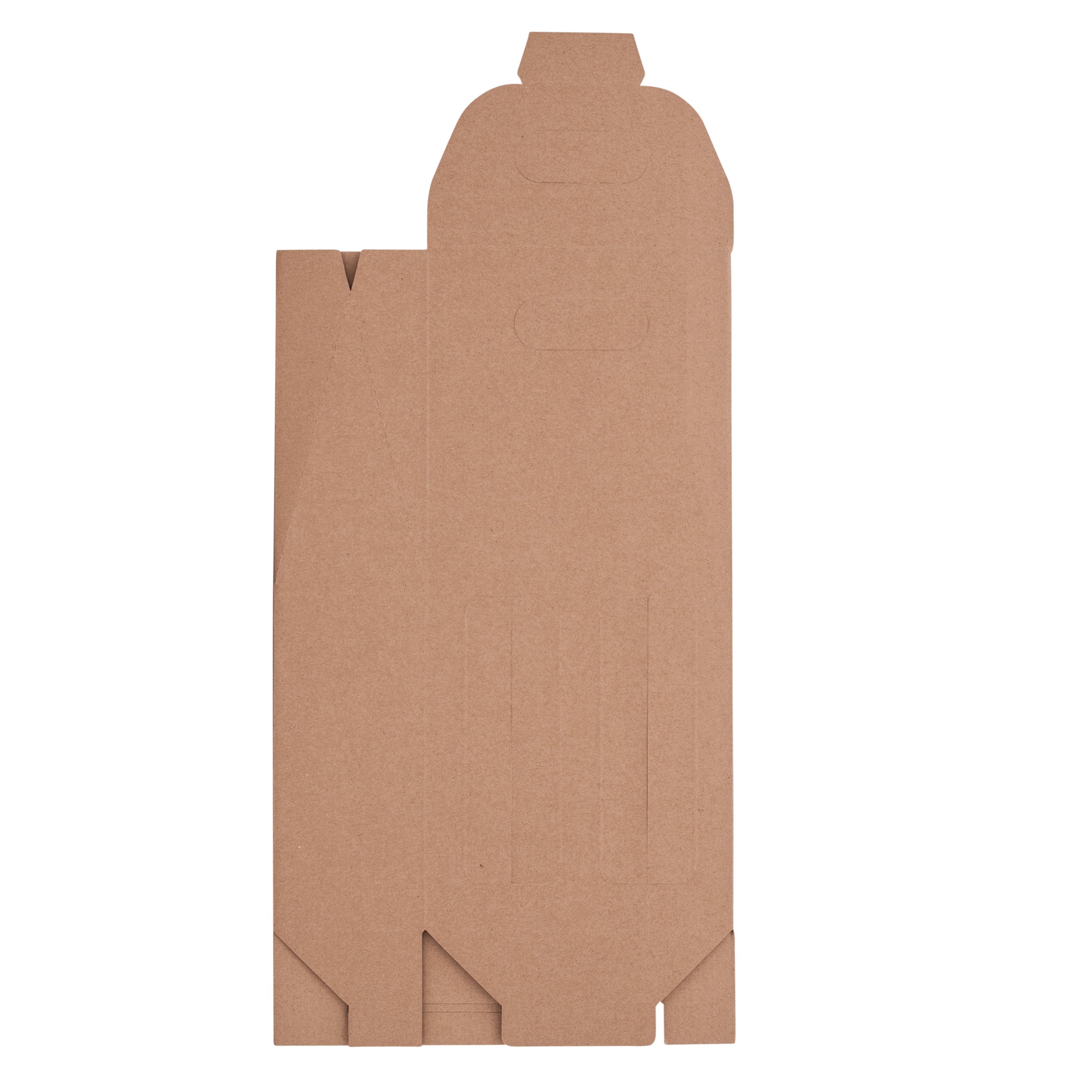 2 Bottle Gable Top Wine Box - Kraft