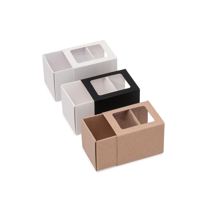 2 Macaron Box - Gloss White - Sample